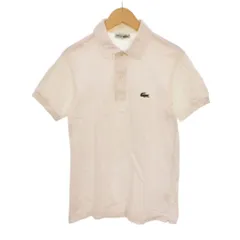 ラコステ LACOSTE シュミーズ CHEMISE ポロシャツ 半袖 2 白 ホワイト ■GY58