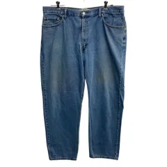 Levi's 550 デニムパンツ W40 ブルー リーバイス ジップアップ リラックスフィット リラックスフィット アメカジ デニム ジーンズ 2604-554
