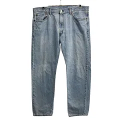 メキシコ製 Levi's 505 デニムパンツ W38 ライトブルー リーバイス ジップアップ ビッグサイズ アメカジ デニム ジーンズ 2604-580