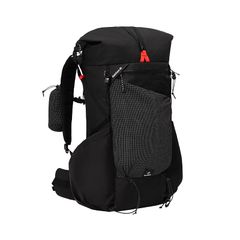 [Thous Winds] Backpack, Hiking Backpack, Trekking Bag, Large Capacity 40+10L, Lightweight, Breathable, Waterproof, Multifunctional, Durable, Wear-resistant, Load-bearing, Outdoor 0
