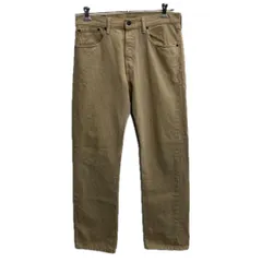 メキシコ製 Levi's 501 デニムパンツ W32 ブラウン リーバイス ジップアップ アメカジ デニム ジーンズ 2604-593