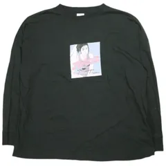 T.nki 日本製 フローレンス ロングスリーブTシャツ Free BLACK 長袖 ガールプリント トップス g26521のサムネイル