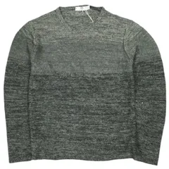 新品 INIS MEAIN イニシュマン アイルランド製 グラデーションリネンクルーネックニット OMBRE TUNIC S2011 S GRAY セーター 定価40,700円 トップス g26505のサムネイル