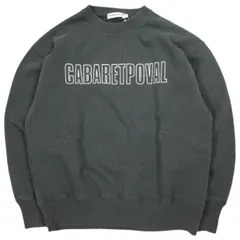 新品 CABARET POVAL キャバレーポヴァール 26SS Frost Fade PH Logo Crewneck 15.5oz 裏起毛 ロゴクルーネックスウェット 26SS-PVA-SW01 M BLACK トレーナー トップス g26555のサムネイル