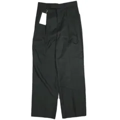 新品 FAF FAKE AS FLOWERS フェイクアスフラワーズ 25AW 日本製 Switching Slacks ウールギャバジン スイッチングスラックス 3341405 1 BLACK パンツ ボトムス g26561のサムネイル