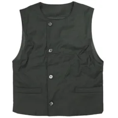 CITYSHOP シティショップ 26SS PADDED VEST パデッドベスト 26011042816010 Free BLACK ジレ トップス g26533のサムネイル