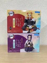 ！３　SEGA セガ 鬼滅の刃 プレミアムちょこのせフィギュア 煉獄杏寿郎 胡蝶しのぶ フィギュア【ホビー】【2】