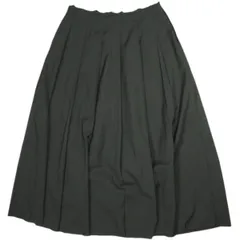 CITYSHOP シティショップ 25AW TR PLEATS SKIRT プリーツスカート 25060042822040 38 BLACK カットオフ ロング ボトムス g26535のサムネイル