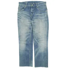 visvim ビズビム 日本製 15SS SOCIAL SCULPTURE DENIM 09D5 ソーシャルスカルプチャーデニム スリムテーパード 0115105005015 30 Indigo カットオフ ジップフライ ジーンズ パンツ ボトムスのサムネイル