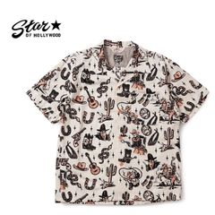 新品 STAR OF HOLLYWOOD プルオーバーシャツ エルビスドット - メルカリ