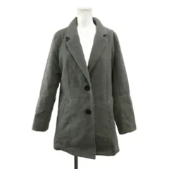 イング INGNI チェスターコート M グレー テーラードカラー シングルブレスト 長袖 ミドル丈 /PP ■ECA004