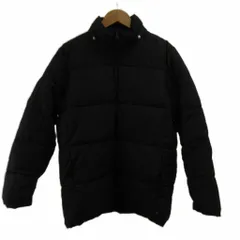 ギャップ GAP 中綿ジャケット ブルゾン 150 黒 ブラック 無地 スタンドカラー 長袖 /SH ■ECA004