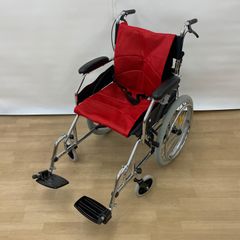 tacaof アルミ製車いす S-15 赤色 最大耐荷重100kg tacaof アルミ製車いす S-15 赤色 最大耐荷重100kg - メルカリ