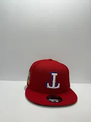ニューエラ テキサスレンジャーズ ワールドシリーズチャンピオンズ2023 リバースロゴ 9fifty スナップバックキャップ レッドカラー