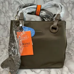 【新品未使用】FIRANO フィラノ 2WAY ハンドバッグ ショルダーバッグ タグ付き ブラウン系 上品デザインのサムネイル
