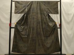 平和屋着物○上質な色無地 柳茶色 正絹 逸品 AABH8342ph - メルカリ