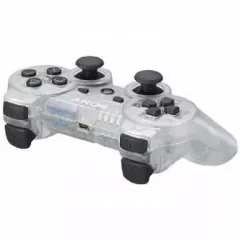 【中古】PS3ハード ワイヤレスコントローラDUALSHOCK3 クリスタル