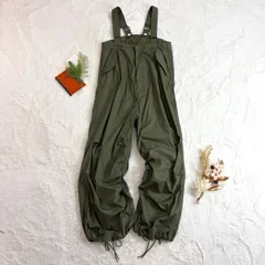 BEAMS BOY US ARMY ビームスボーイ オーバーパンツ オーバーオール サロペット 無地 オリーブ フリーサイズ レディース 13-17-0076-791のサムネイル