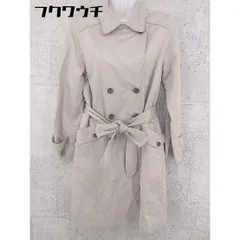 ◇ ◎ NOLLEY'S sophi ノーリーズソフィ 長袖 トレンチ コート サイズ40 ベージュ レディース 【中古】 【1002802512056】のサムネイル