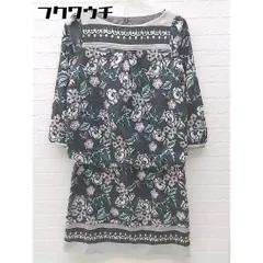 ◇ SunaUna スーナウーナ 七分袖 膝丈 ワンピース サイズ38 マルチ レディース 【中古】 【1002802165405】のサムネイル