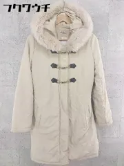 ■ ◎ LIP SERVICE リップサービス フェイクファー付き 長袖 コート サイズM ベージュ レディース  【中古】 【1002801877927】のサムネイル