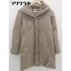■ B MING LIFE STORE by BEAMS 長袖 ダウン ジャケット コート サイズS ベージュ系 レディース  【1102260002820】