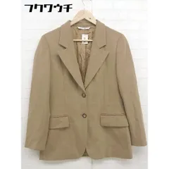 ◇ PENNY BLACK ペニー ブラック イタリア製 2B 長袖 テーラードジャケット サイズ42 ベージュ レディース  【中古】 【1110140004550】のサムネイル