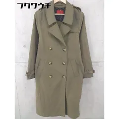 ■ ◎ somari ソマリ  長袖 トレンチ コート サイズ2 カーキ レディース  【中古】 【1103180001146】のサムネイル