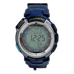 PRW-6000Y】 電波ソーラー 稼働品 ブラック/グリーン - メルカリ