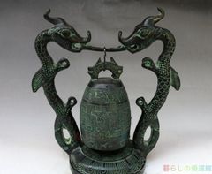 漢代青銅編鐘 內有文字 - メルカリ
