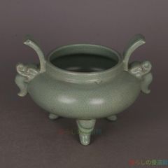 韓国陶芸作家　金世龍作　高麗青磁水指 韓国陶芸作家 金世龍作 高麗青磁水指 - メルカリ