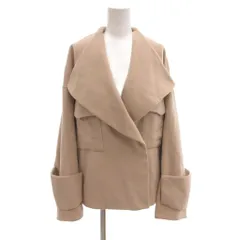 オペークドットクリップ OPAQUE.CLIP タグ付き ボーテドオペーク BEAUTÉ DE OPAQUE ジャケット ショートコート 38/M ベージュ ショールカラー /TQのサムネイル