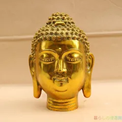上品】如来 仏頭 置物 仏教美術 工芸品 インテリア zw427 - メルカリ