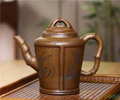 【上品】紫砂壷 梅蘭竹菊 茶壺 茶道具 煎茶道具 インテリア zw427