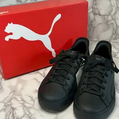 【新品未使用】プーマ PUMA Vコートイーズイン ブラック スニーカー 24.5cm