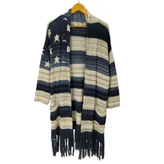 デニムアンドサプライラルフローレン DENIM&SUPPLY RALPH LAUREN コットンリネン フリンジ カーディガン レディース import：L のサムネイル
