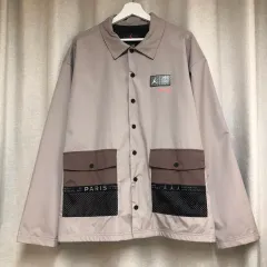 ナイキ ジョーダン x パリ・サンジェルマンFC コーチ ジャケット ウィンドブレーカー XXL