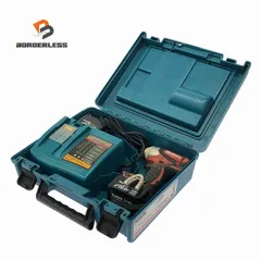 ☆中古品☆makita マキタ 14.4V 充電式インパクトドライバ TD130DRFXR 赤/レッド バッテリー2個(14.4V 3.0Ah) 充電器 ケース付127168
