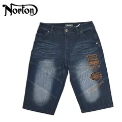 ノートン Norton 服 アパレル 262N1900 ストレッチライダース 7分丈 ショーツ ハーフパンツ クロップドパンツ デニムパンツ ジーンズ メンズ 262n1900のサムネイル
