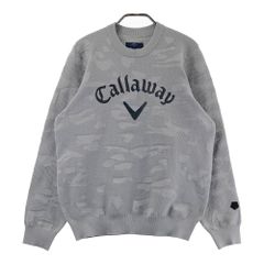 callaway メンズL ニット セーター スウェット 迷彩 総柄 雲柄 - メルカリ
