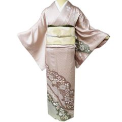 キモノモダン＜レース刺繍着物＞はんなり&ウツクシ、レース刺繍着物