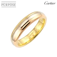 カルティエ Cartier ヴァンドーム #52 リング K18 YG WG PG スリー