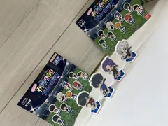 【K8-46】◎ ブルーロック　ガチャスタンド　潔世一・ 糸師凛・御影玲王・凪誠士郎　中古