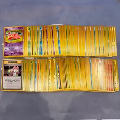 B416 ポケモンカード　旧裏　拡張パック第1弾 「金、銀、新世界へ…」まとめ売り　200枚