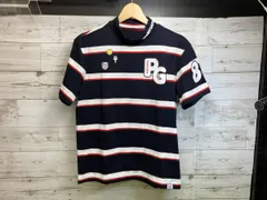 パーリーゲイツ PEARLY GATES 半袖シャツ 4モックネックカットソー ボーダー　053-7267755