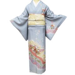 8215❫ ❃ 訪問着 ❃ 『松井 青々』作（正絹） - メルカリ