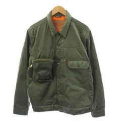 リーバイス Levi's × ポーター PORTER TYPE II トラッカージャケット 中綿 ナイロン M カーキ PC9-17434-0001 /BM