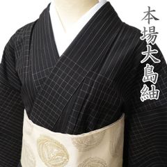 着物と帯 時流】SK26474◇洗える夏着物 小紋◇絽 黒 美品 - メルカリ