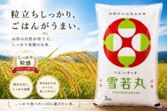 令和7年産山形県無洗米雪若丸白米30k 送料無料！ - メルカリ