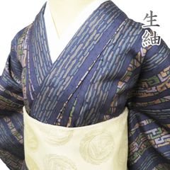 夏着物　(紗　飛び柄花文様　未使用　洗える着物　) 夏着物 (紗 飛び柄花文様 未使用 洗える着物 ) - メルカリ